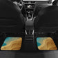 Tefnut Ancient Egyptian Car Mats with Water Drop and Lion Symbol