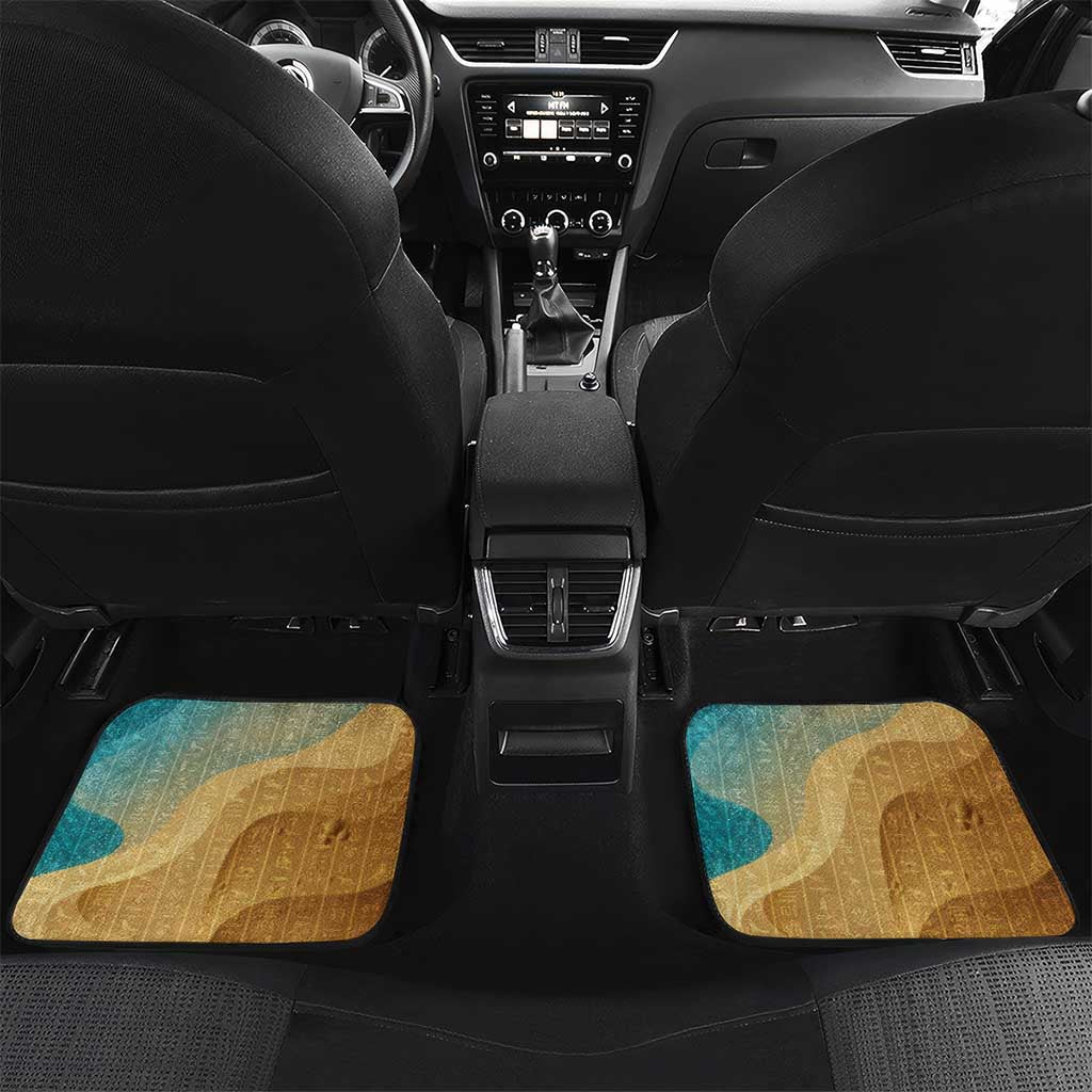 Tefnut Ancient Egyptian Car Mats with Water Drop and Lion Symbol