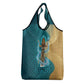 Tefnut Ancient Egyptian Grocery Bag with Water Drop and Lion Symbol