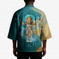 Tefnut Ancient Egyptian Kimono with Water Drop and Lion Symbol