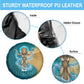 Tefnut Ancient Egyptian Spare Tire Cover with Water Drop and Lion Symbol