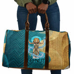 Tefnut Ancient Egyptian Travel Bag with Water Drop and Lion Symbol