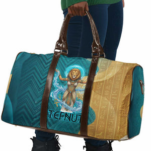 Tefnut Ancient Egyptian Travel Bag with Water Drop and Lion Symbol