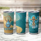 Tefnut Ancient Egyptian Tumbler Cup with Water Drop and Lion Symbol