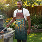 Egyptian Wadjet Winged Cobra Apron with Eye of Horus in Fiery Royal Protector Theme
