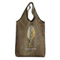 Wosret Egyptian Grocery Bag with Golden Scepter and Archer Motif in Ancient Protector
