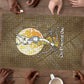 Wosret Egyptian Puzzle with Golden Scepter and Archer Motif in Ancient Protector