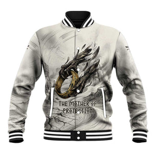 Nekhbet Egyptian Baseball Jacket Vulture Goddess Mother of Protection Wings Claws Desert