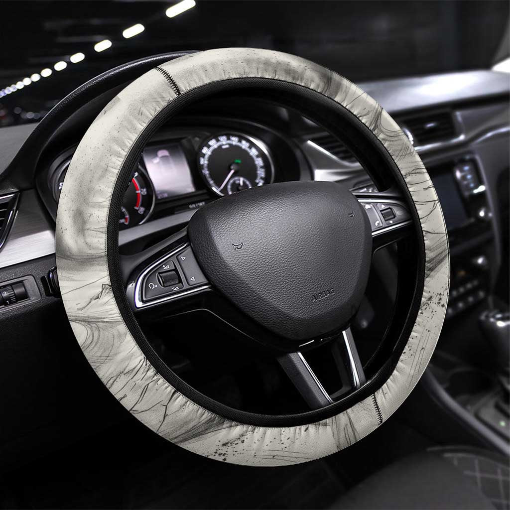Nekhbet Egyptian Steering Wheel Cover Vulture Goddess Mother of Protection Wings Claws Desert