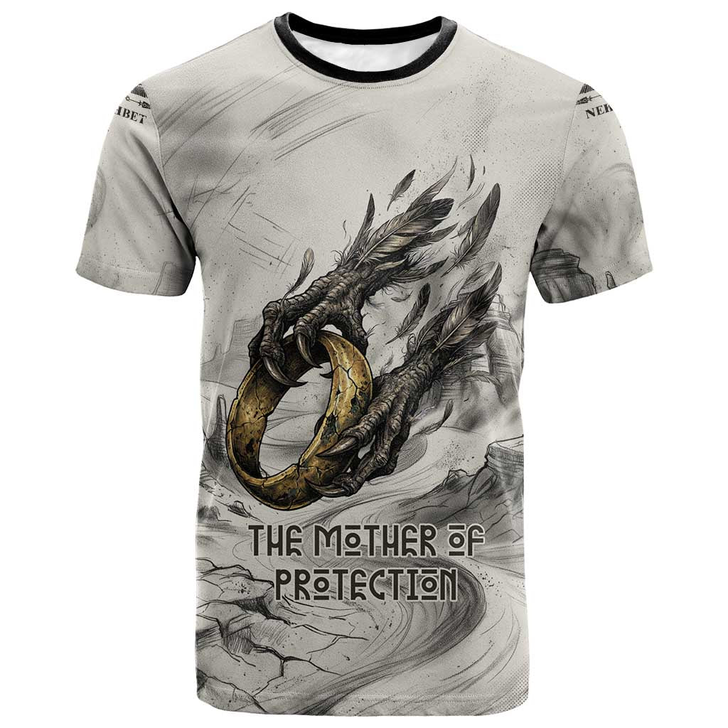 Nekhbet Egyptian T shirt Vulture Goddess Mother of Protection Wings Claws Desert