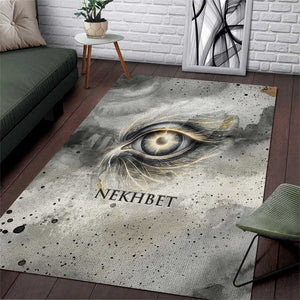 Nekhbet Area Rug Vulture Goddess Eye of Protection Sovereign of Upper Egypt