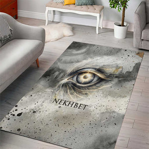 Nekhbet Area Rug Vulture Goddess Eye of Protection Sovereign of Upper Egypt