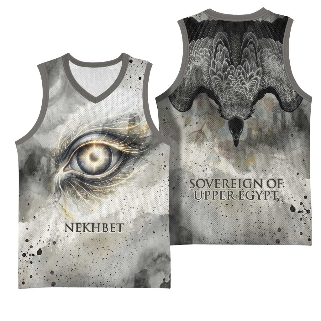 Nekhbet Basketball Jersey Vulture Goddess Eye of Protection Sovereign of Upper Egypt