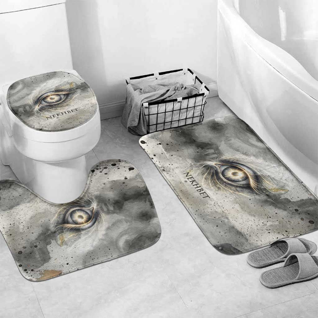 Nekhbet Bathroom Set Vulture Goddess Eye of Protection Sovereign of Upper Egypt