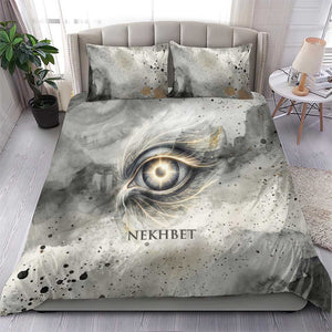 Nekhbet Bedding Set Vulture Goddess Eye of Protection Sovereign of Upper Egypt