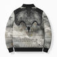 Nekhbet Bomber Puffer Jacket Vulture Goddess Eye of Protection Sovereign of Upper Egypt