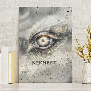 Nekhbet Canvas Wall Art Vulture Goddess Eye of Protection Sovereign of Upper Egypt