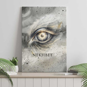 Nekhbet Canvas Wall Art Vulture Goddess Eye of Protection Sovereign of Upper Egypt
