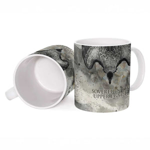Nekhbet Ceramic Mug Vulture Goddess Eye of Protection Sovereign of Upper Egypt
