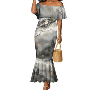 Nekhbet Mermaid Dress Vulture Goddess Eye of Protection Sovereign of Upper Egypt