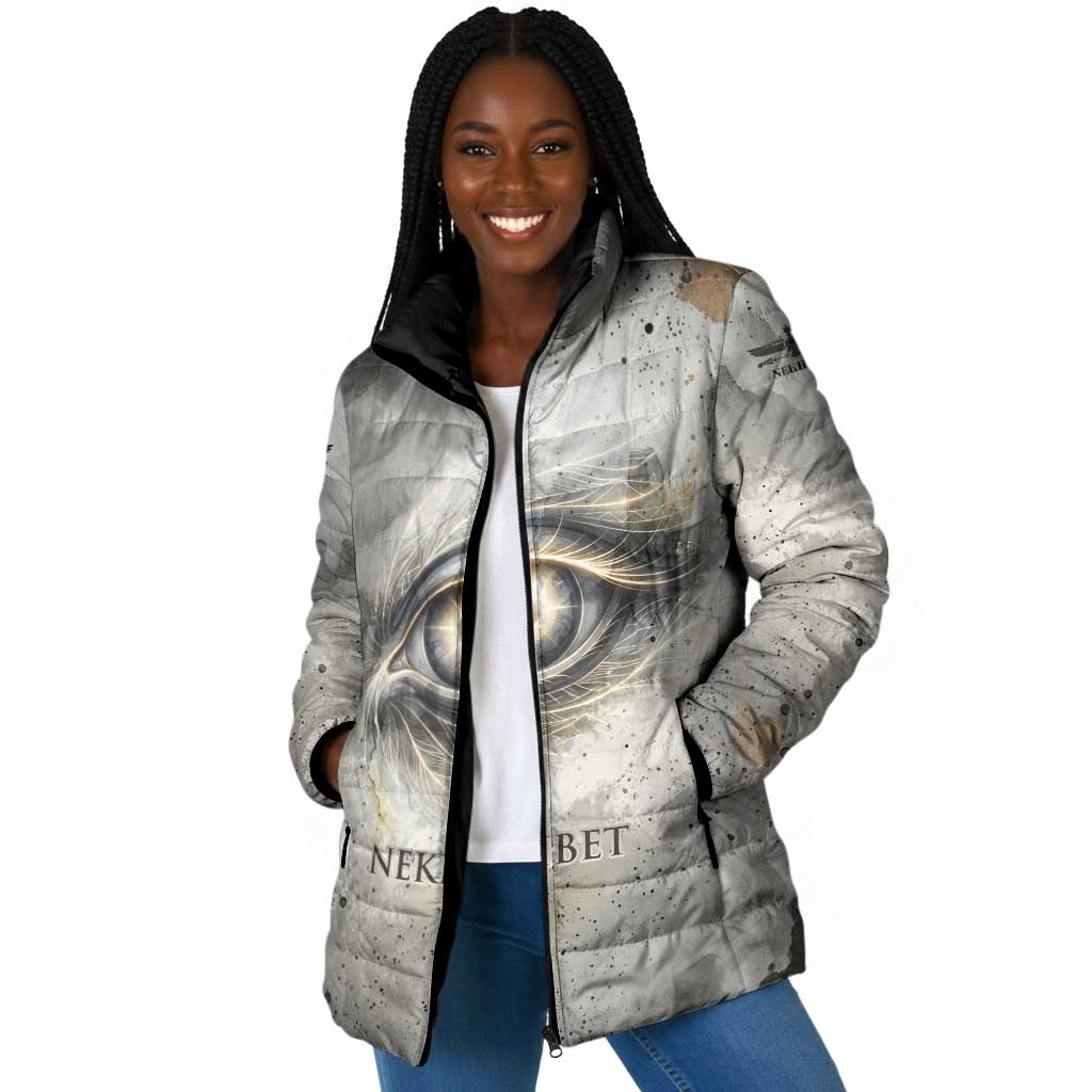 Nekhbet Padded Jacket Vulture Goddess Eye of Protection Sovereign of Upper Egypt