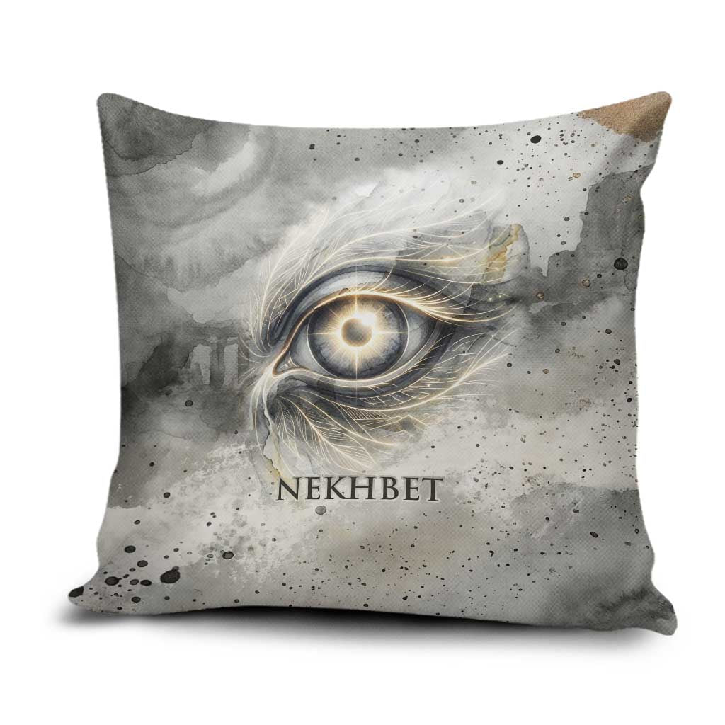 Nekhbet Pillow Cover Vulture Goddess Eye of Protection Sovereign of Upper Egypt