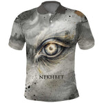 Nekhbet Polo Shirt Vulture Goddess Eye of Protection Sovereign of Upper Egypt