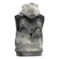Nekhbet Sleeveless Hoodie Vulture Goddess Eye of Protection Sovereign of Upper Egypt