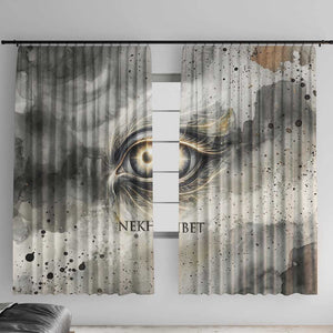 Nekhbet Window Curtain Vulture Goddess Eye of Protection Sovereign of Upper Egypt
