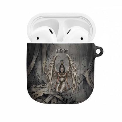 Nephthys AirPods Case Mistress of the House Egyptian Goddess Wings