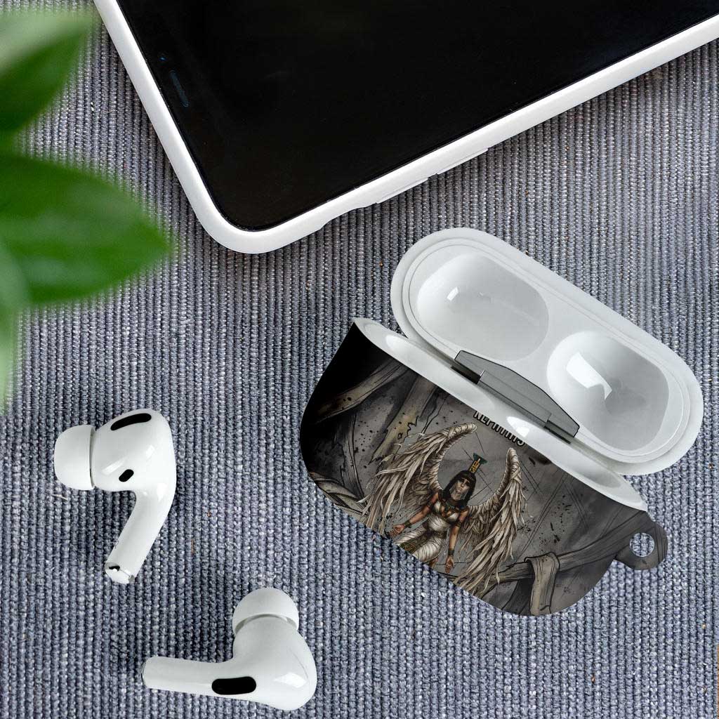 Nephthys AirPods Case Mistress of the House Egyptian Goddess Wings