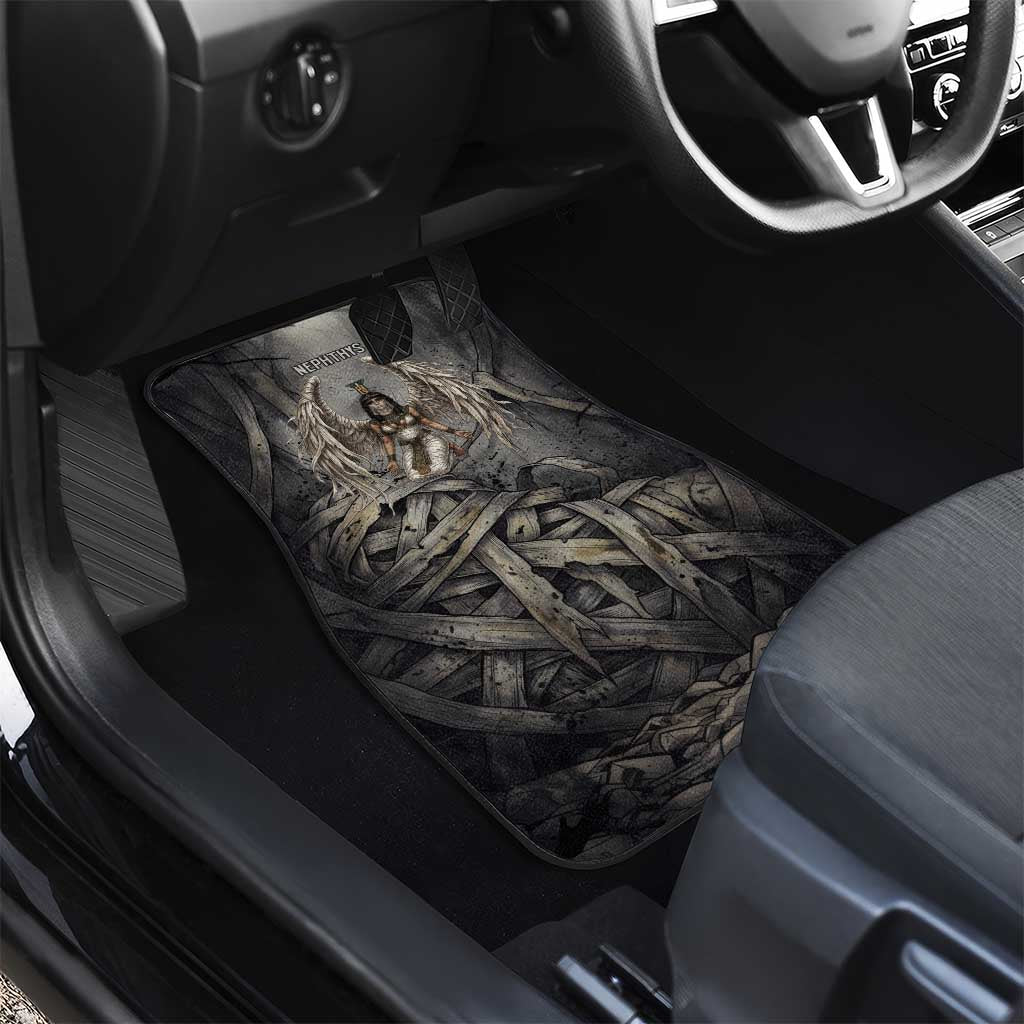 Nephthys Car Mats Mistress of the House Egyptian Goddess Wings