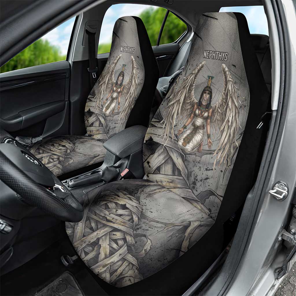 Nephthys Car Seat Cover Mistress of the House Egyptian Goddess Wings