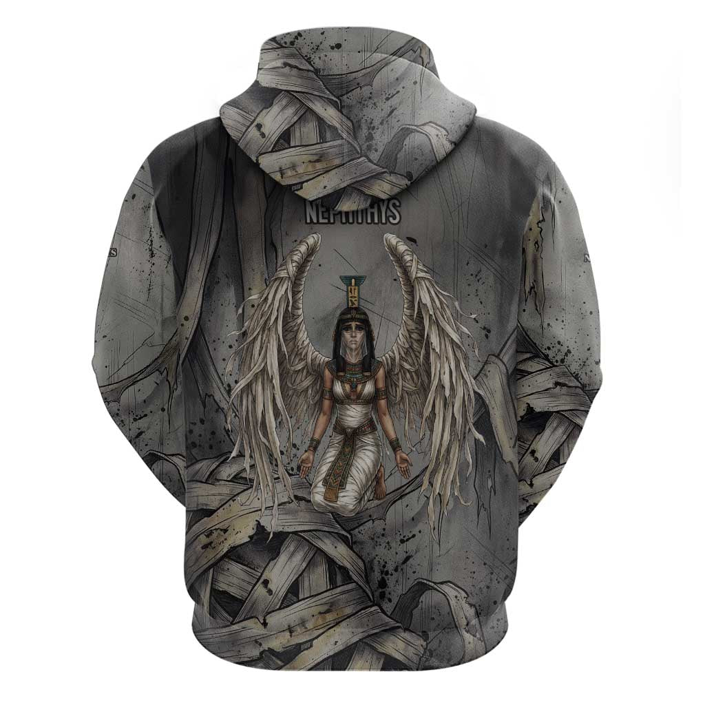 Nephthys Hoodie Mistress of the House Egyptian Goddess Wings