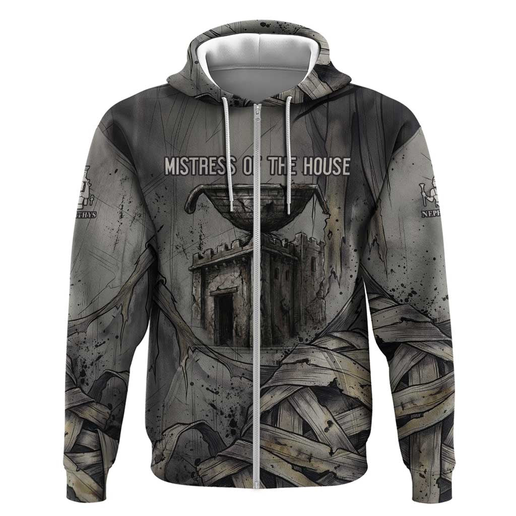 Nephthys Hoodie Mistress of the House Egyptian Goddess Wings