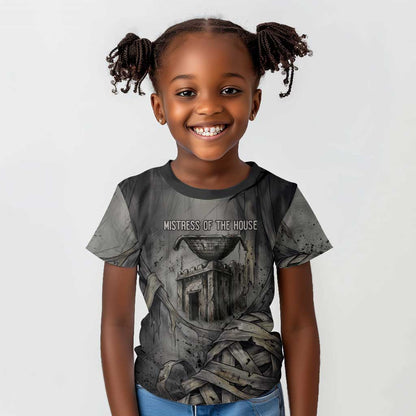 Nephthys Kid T shirt Mistress of the House Egyptian Goddess Wings