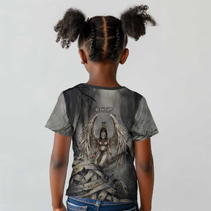 Nephthys Kid T shirt Mistress of the House Egyptian Goddess Wings