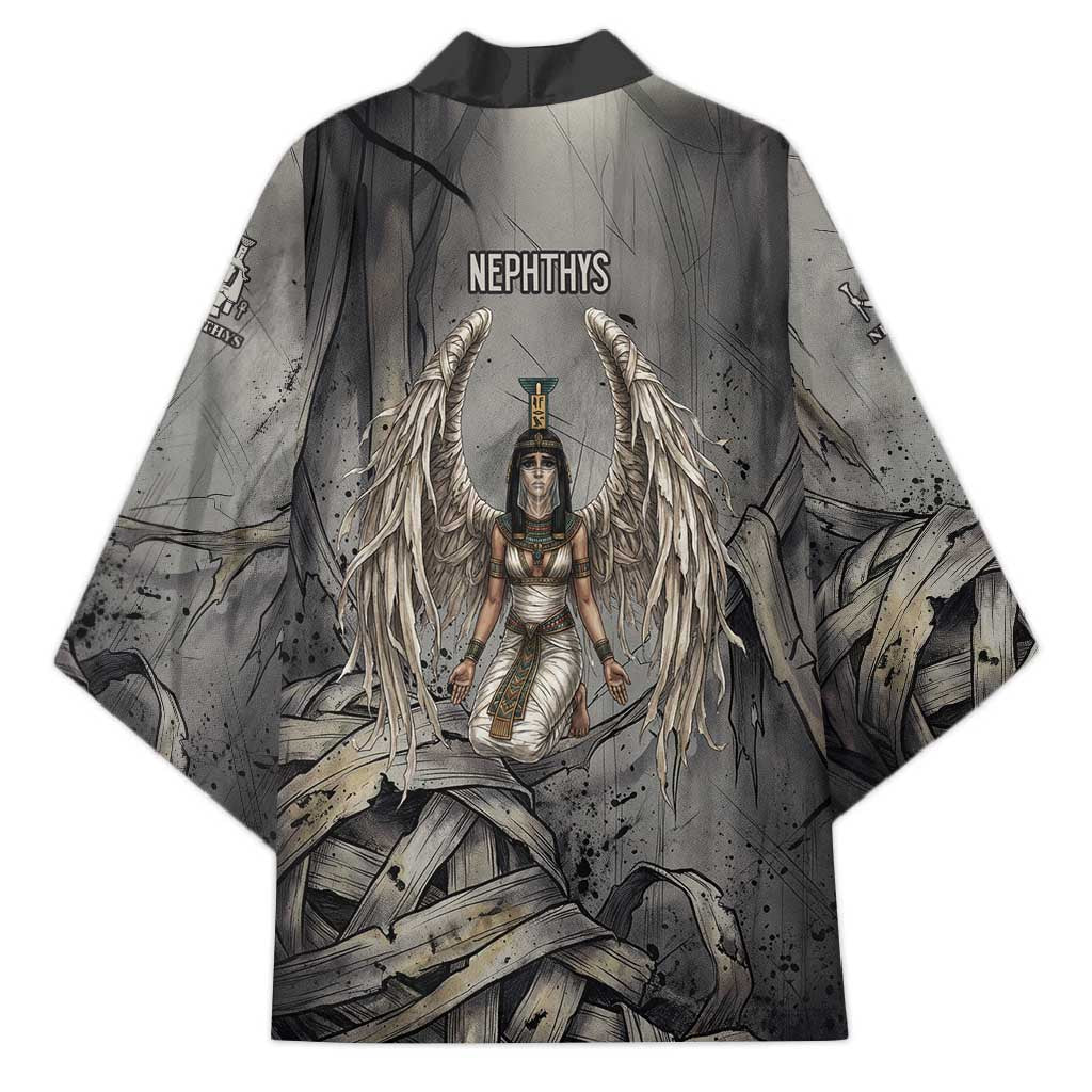 Nephthys Kimono Mistress of the House Egyptian Goddess Wings