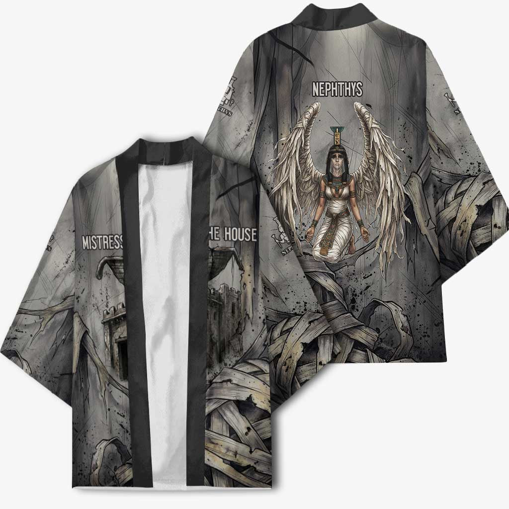 Nephthys Kimono Mistress of the House Egyptian Goddess Wings