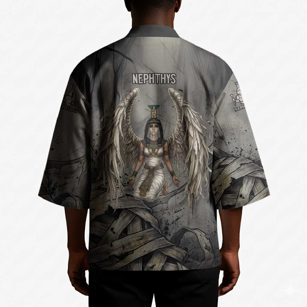 Nephthys Kimono Mistress of the House Egyptian Goddess Wings