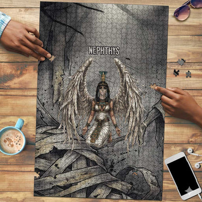 Nephthys Puzzle Mistress of the House Egyptian Goddess Wings