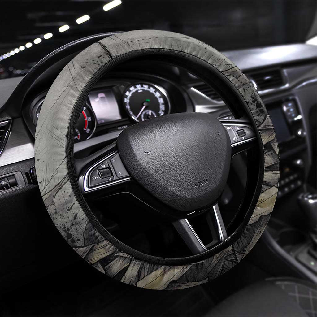 Nephthys Steering Wheel Cover Mistress of the House Egyptian Goddess Wings