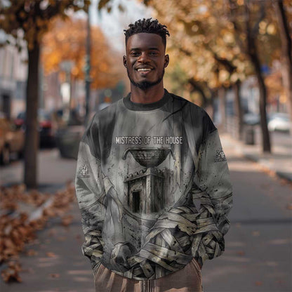 Nephthys Sweatshirt Mistress of the House Egyptian Goddess Wings