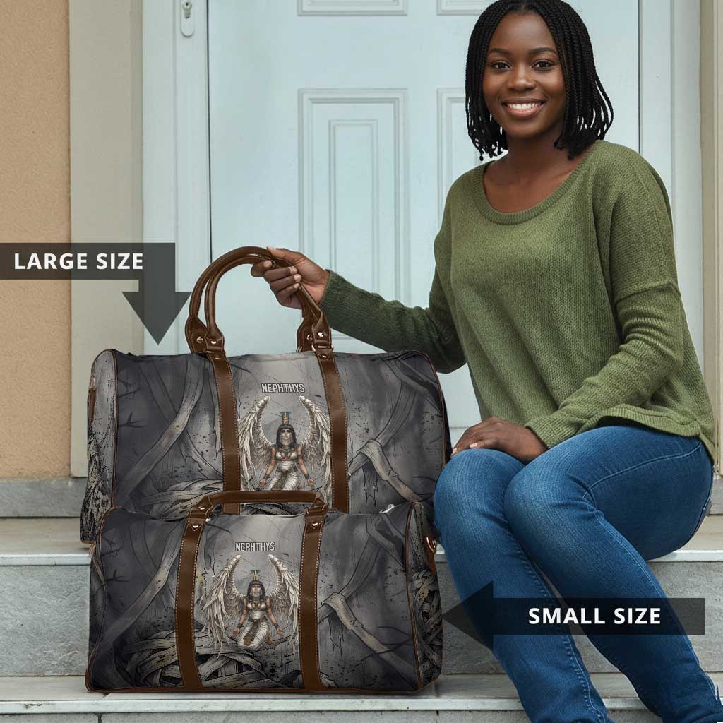 Nephthys Travel Bag Mistress of the House Egyptian Goddess Wings