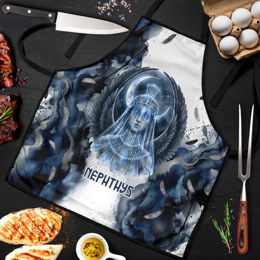 Nephthys Egyptian Apron The Dark Sister Falcon Wings Moon Veil