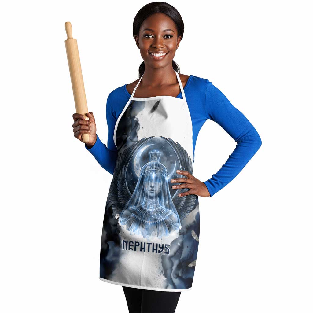 Nephthys Egyptian Apron The Dark Sister Falcon Wings Moon Veil