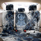 Nephthys Egyptian Back Car Seat Cover The Dark Sister Falcon Wings Moon Veil