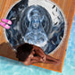 Nephthys Egyptian Beach Blanket The Dark Sister Falcon Wings Moon Veil