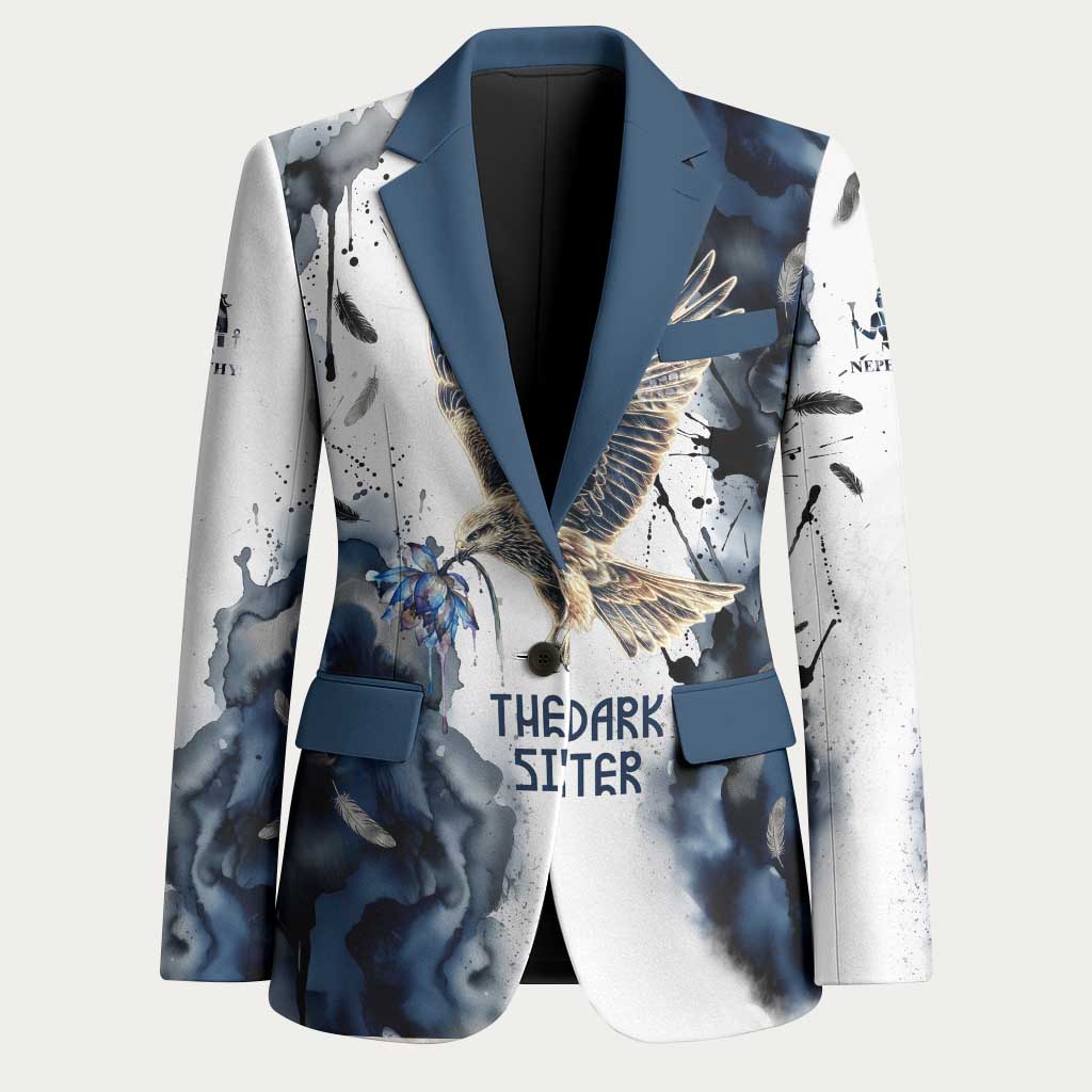Nephthys Egyptian Blazer The Dark Sister Falcon Wings Moon Veil