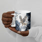 Nephthys Egyptian Ceramic Mug The Dark Sister Falcon Wings Moon Veil